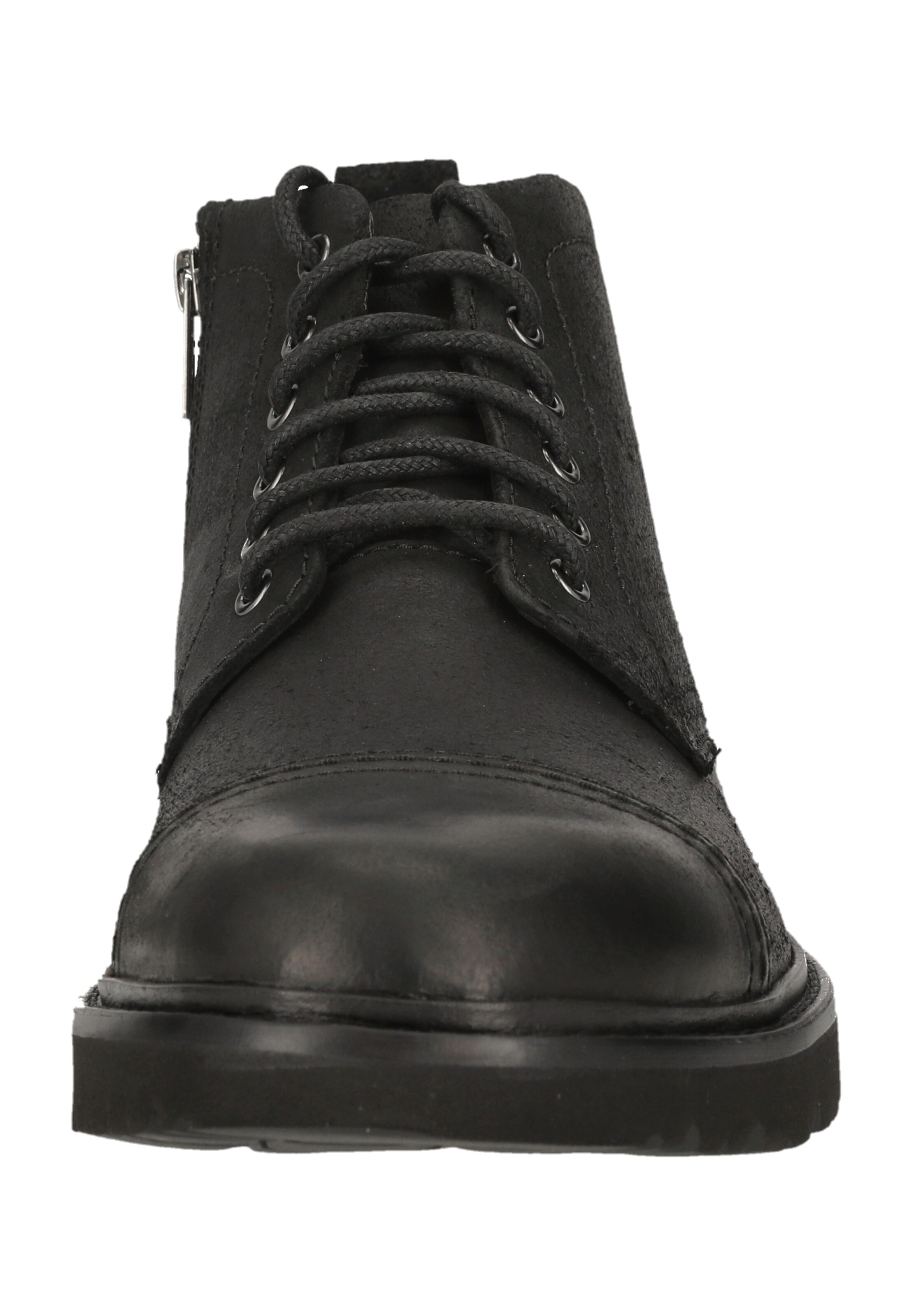 CLARKS Schnürboots 'Weltridge Zip' in Schwarz