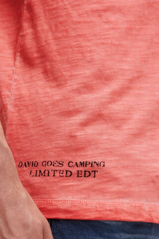 CAMP DAVID Shirt in Orange