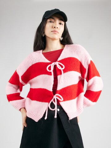 Hailys Kardigan w kolorze czerwony: przód