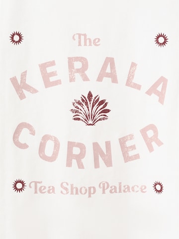 MANGO TEEN Tričko 'KERALA' – bílá