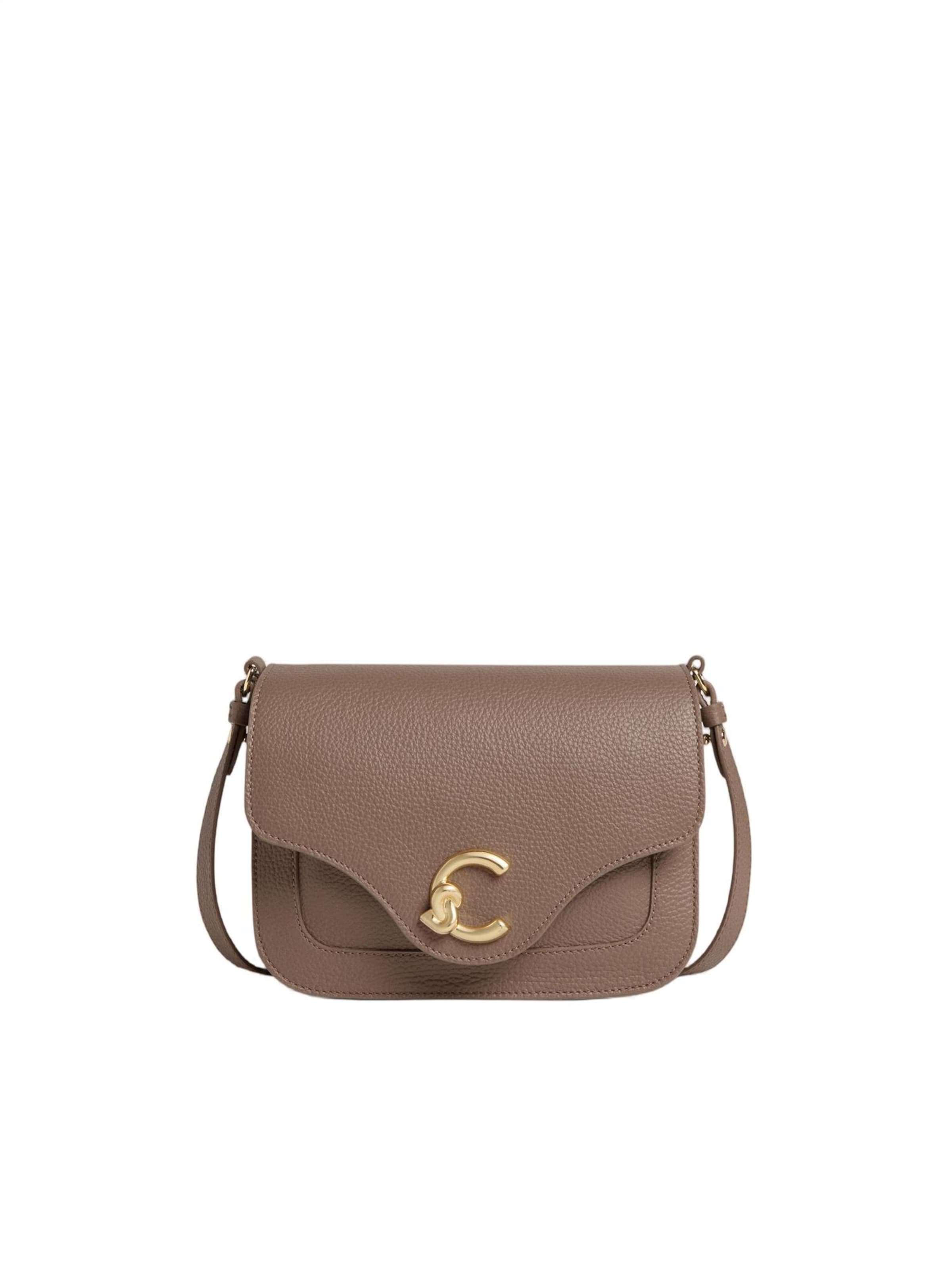 Coccinelle Handbag 'COCCINELLE C-Me S26 11' in Grey: front