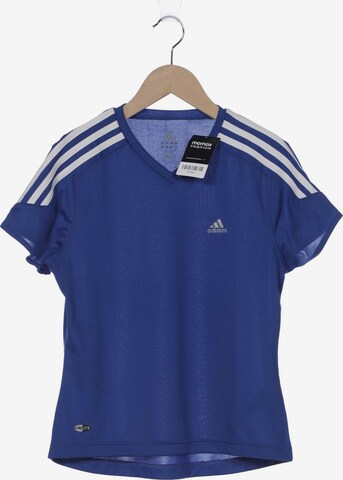 ADIDAS PERFORMANCE T-Shirt M in Blau: predná strana