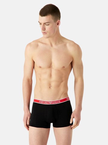 Boxers Emporio Armani en rouge : devant