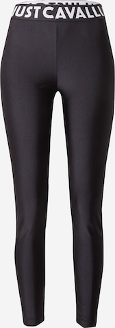 Just Cavalli Skinny Leggings 'LYCRA TRENDY' in Black: front