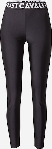 Skinny Leggings 'LYCRA TRENDY' de la Just Cavalli pe negru: față