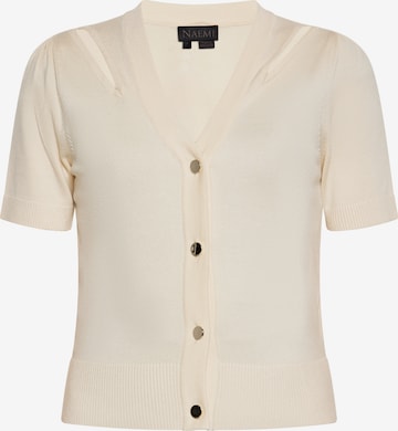 NAEMIKardigan - bež boja: prednji dio