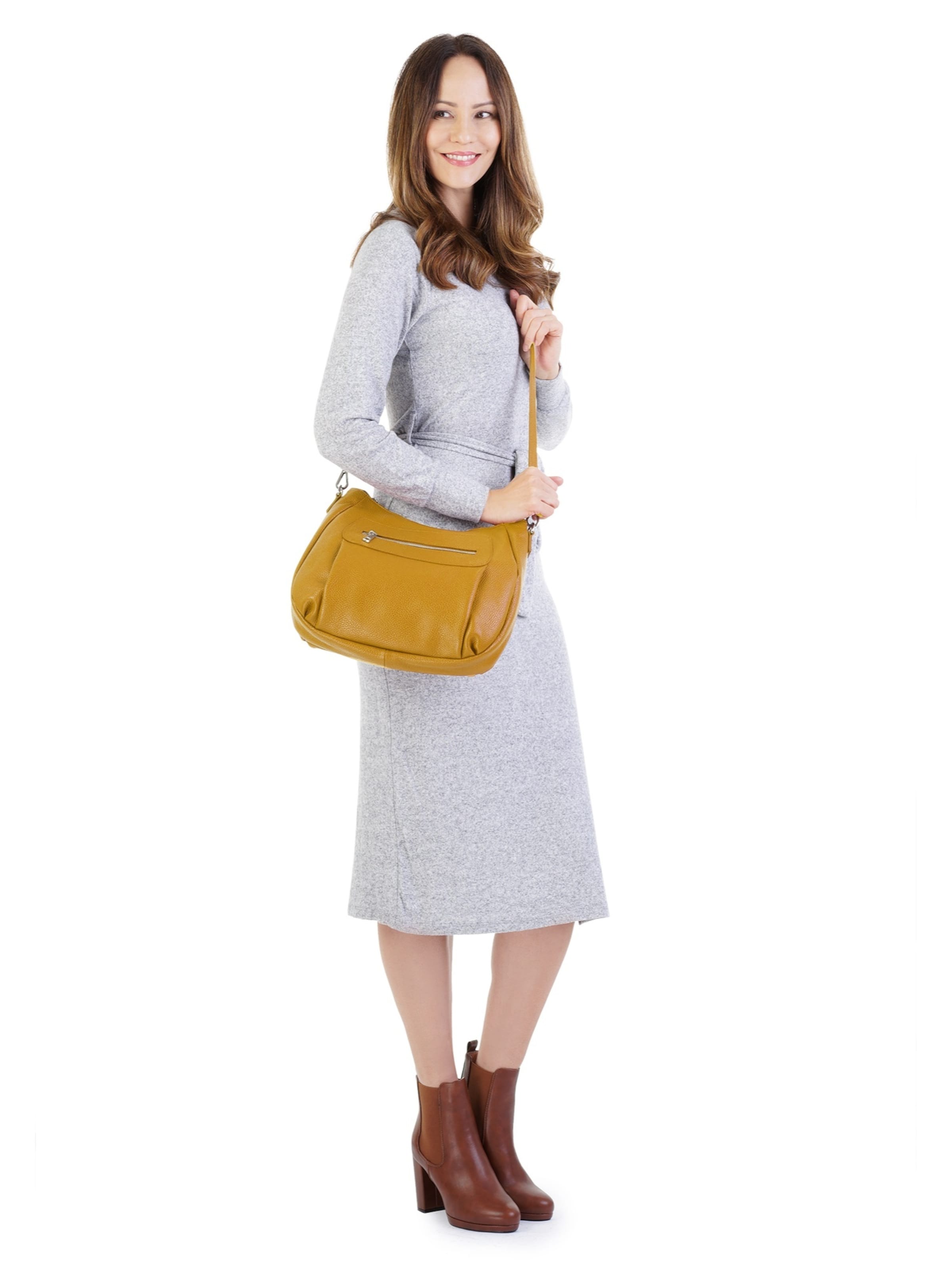Sac à bandoulière Samantha Look en jaune