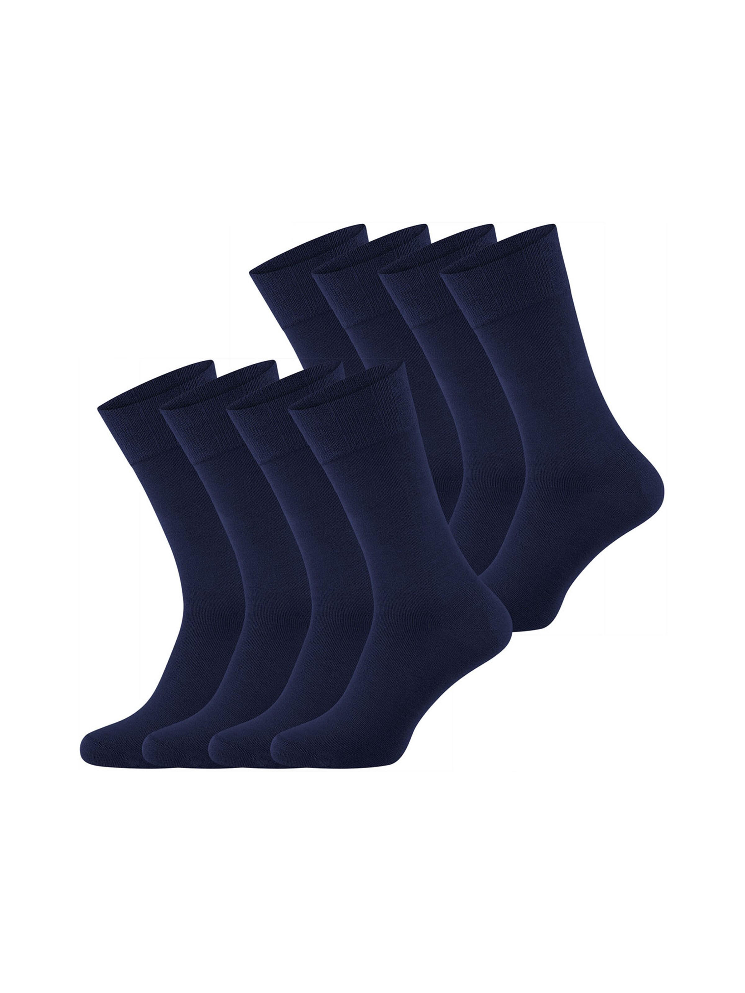 Nur Die Sokken ' Bambus Komfortbund ' in Blauw: voorkant