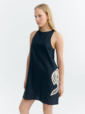 Thinking MU Summer Dress 'Aniela ' in Blue