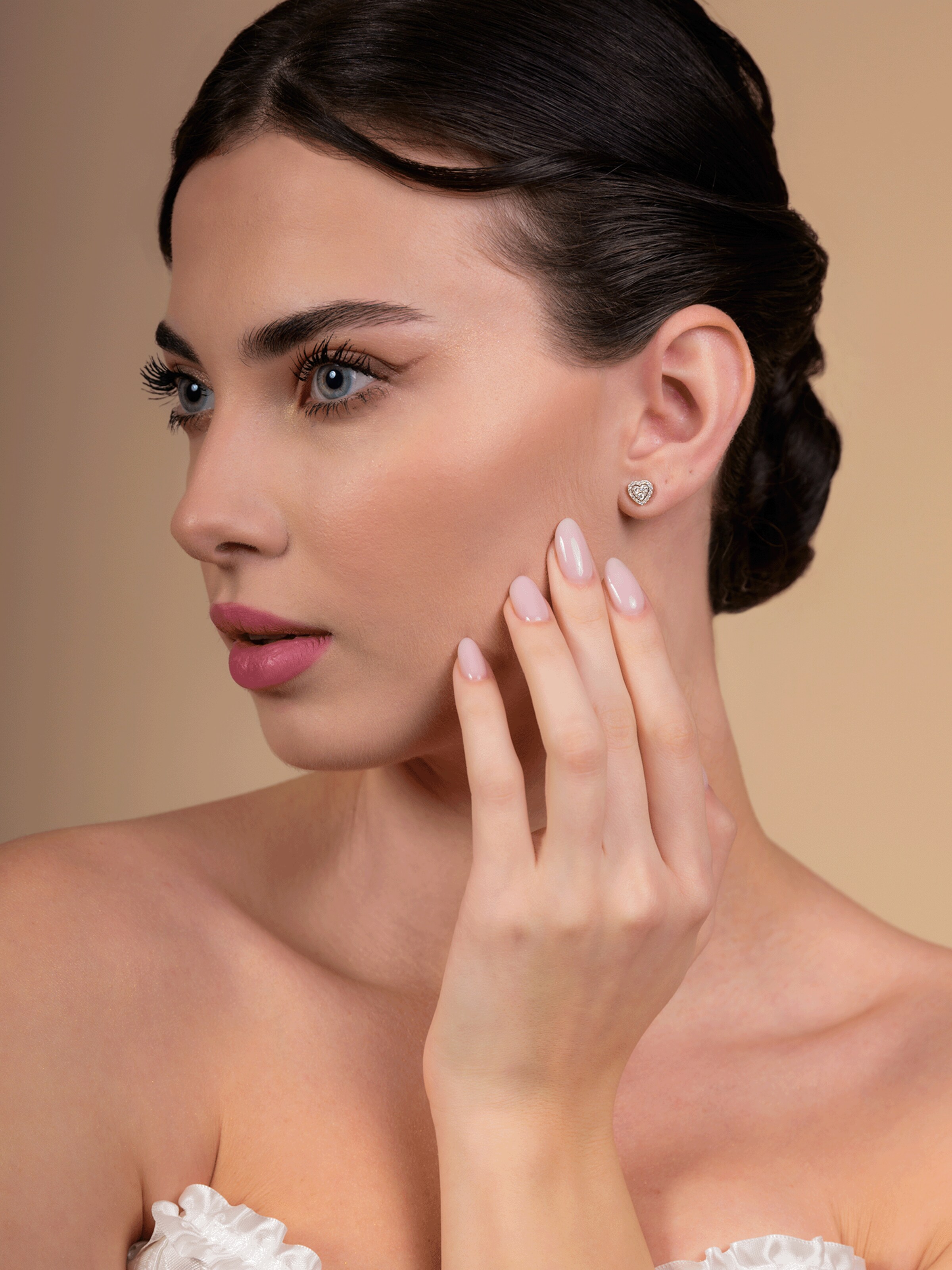 57emozioni Oorbellen 'Diamond' in Zilver