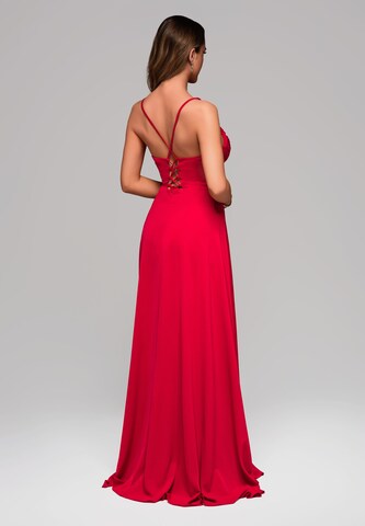 Robe de soirée Ombre en rouge