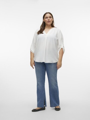 Chemisier Vero Moda Curve en blanc