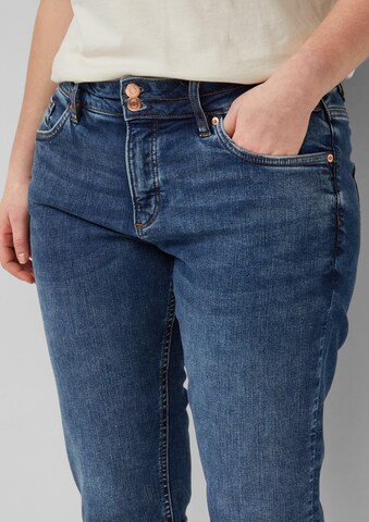 QS Slimfit Jeans in Blauw