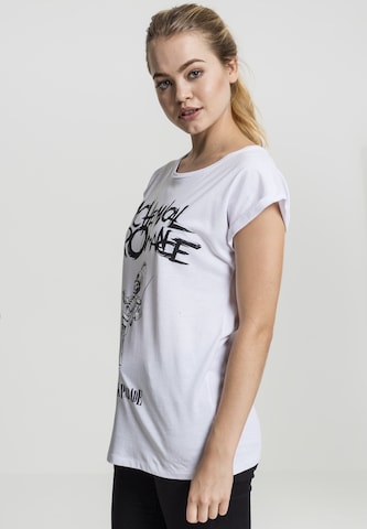 Merchcode - Camiseta 'My Chemical Romance' en blanco