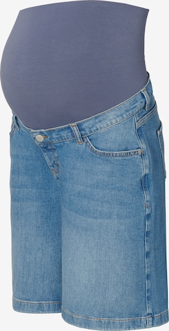 Regular Jean Esprit Maternity en bleu : devant