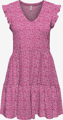 ONLY Φόρεμα 'May' σε ροζ: μπροστά