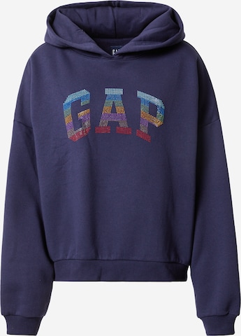 Sweat-shirt GAP en bleu : devant