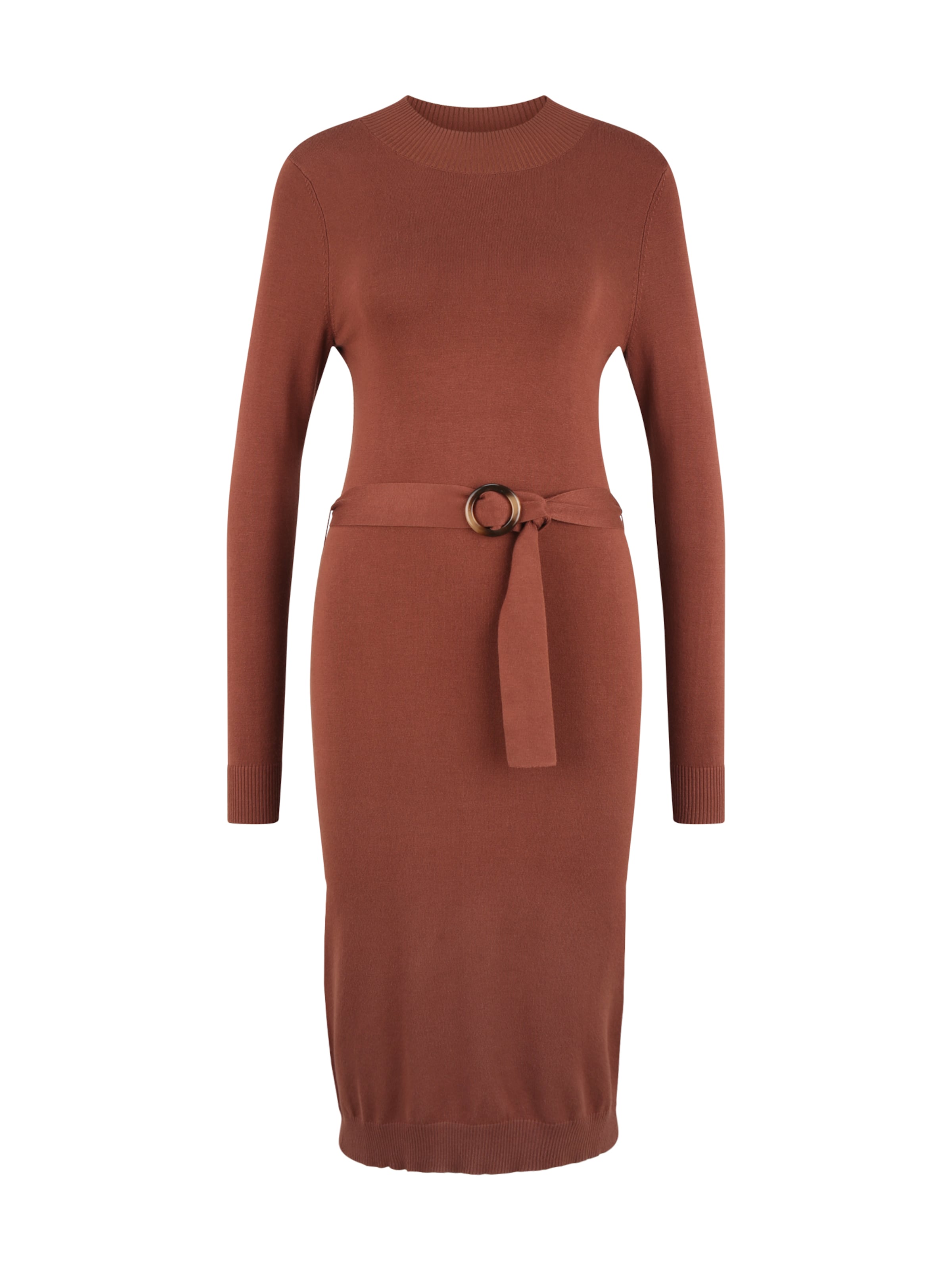 LASCANA Robes en maille en caramel, Vue avec produit