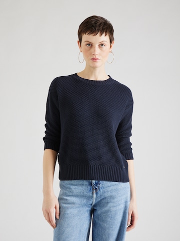 Pull-over MORE & MORE en bleu : devant