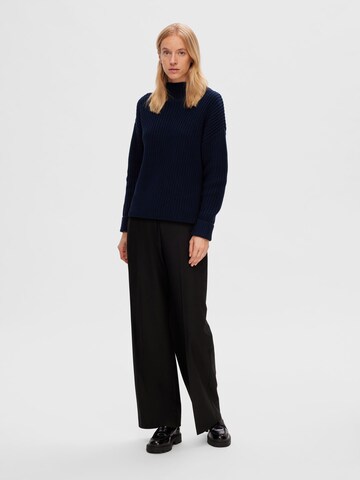 SELECTED FEMME Oversizepullover in Blau