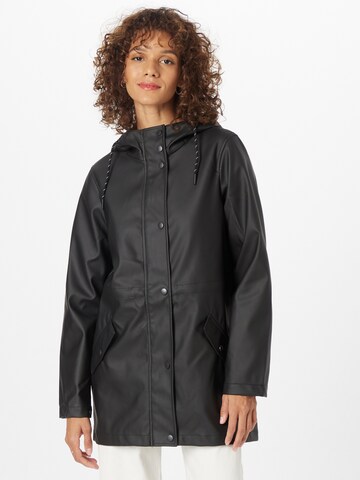 VERO MODA Weatherproof jacket 'Malou' in Black: front