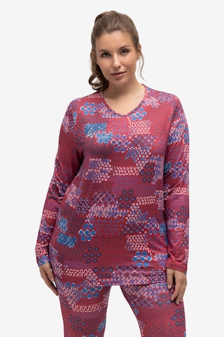 Ulla Popken Shirt in Roze: voorkant