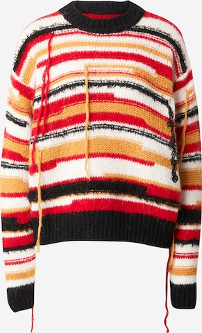 PATRIZIA PEPE Sweater 'MAGLIA' in Red: front