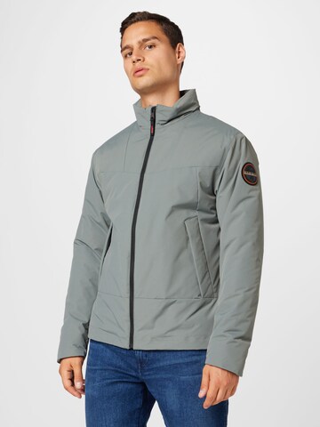 NAPAPIJRI Between-season jacket 'RANKINE' in Grey: front