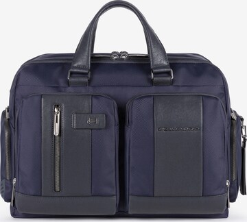 Piquadro Document Bag in Blue: front