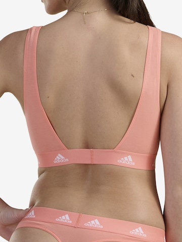 ADIDAS SPORTSWEAR Bustier Bustier ' SCOOP BRALETTE ' in Orange