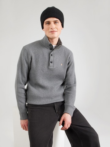 Jack & Jones Premium Pulover 'JPRBLURICHARD' | siva barva: sprednja stran