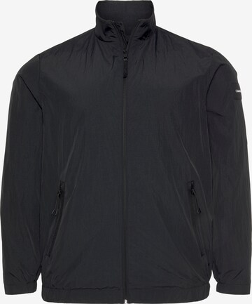 Calvin Klein Big & Tall Between-Season Jacket in Black: front