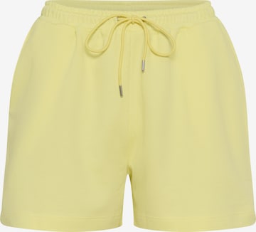 SAINT TROPEZ Broek 'Lucie ' in Geel: voorkant