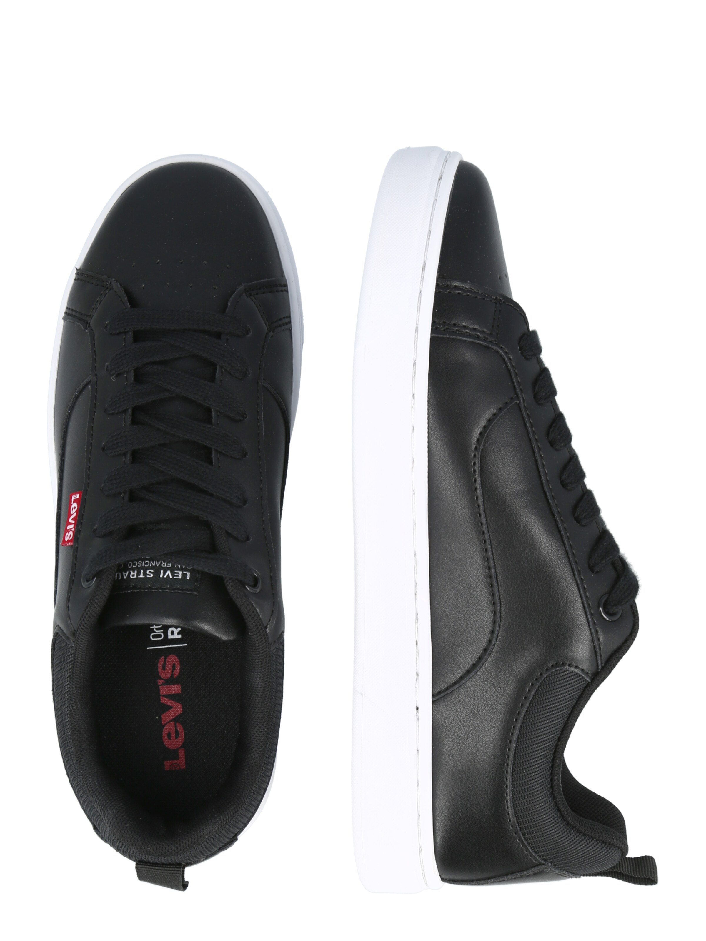 LEVI'S ® Sneakers laag 'Caples 2.0' in Zwart