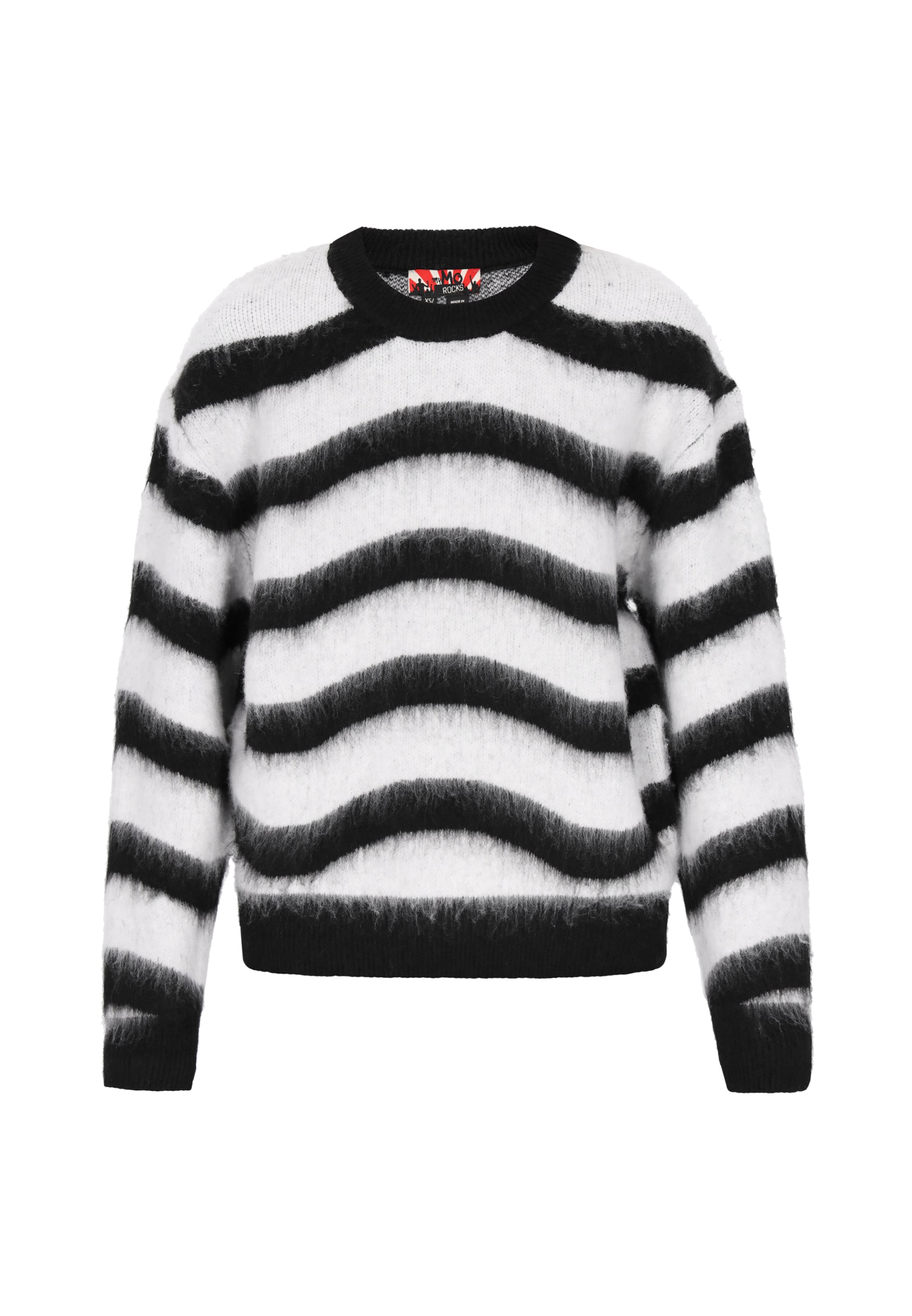 myMo ROCKS Sweater in Black: front