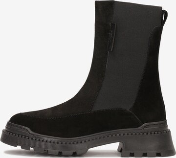 Kazar - Botas Chelsea en negro: frente