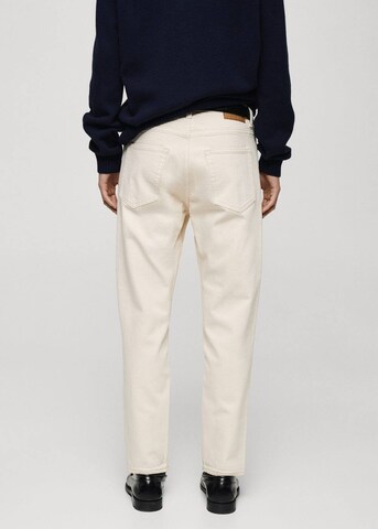 MANGO MAN Regular Jeans 'Ben' in Beige