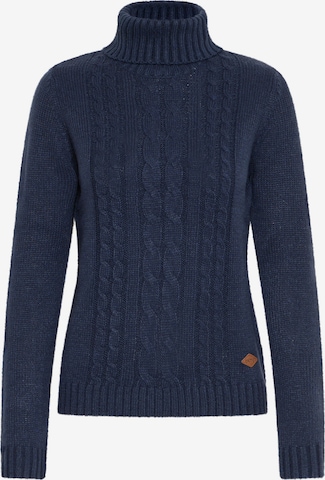 Oxmo Pullover 'Cathy' in Blau: Vorderseite