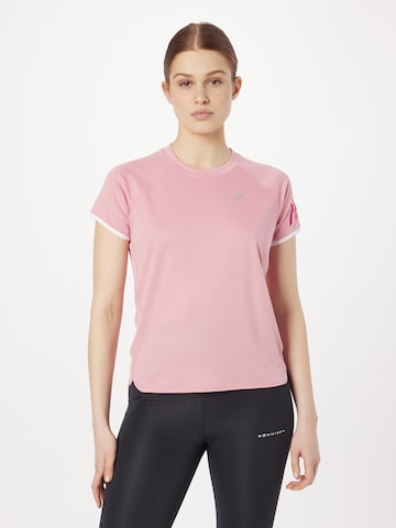 ASICS - Camisa funcionais em rosa: frente