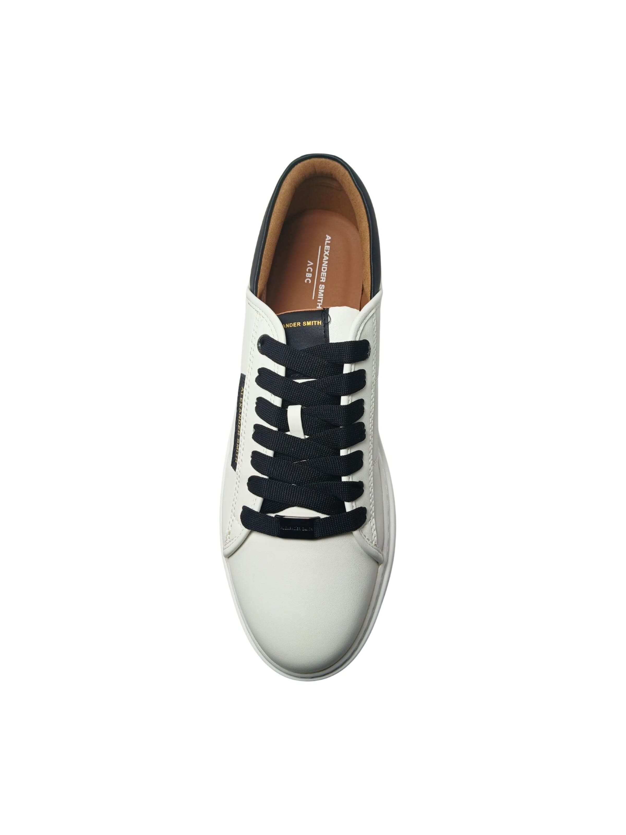 Alexander Smith Platform trainers in White