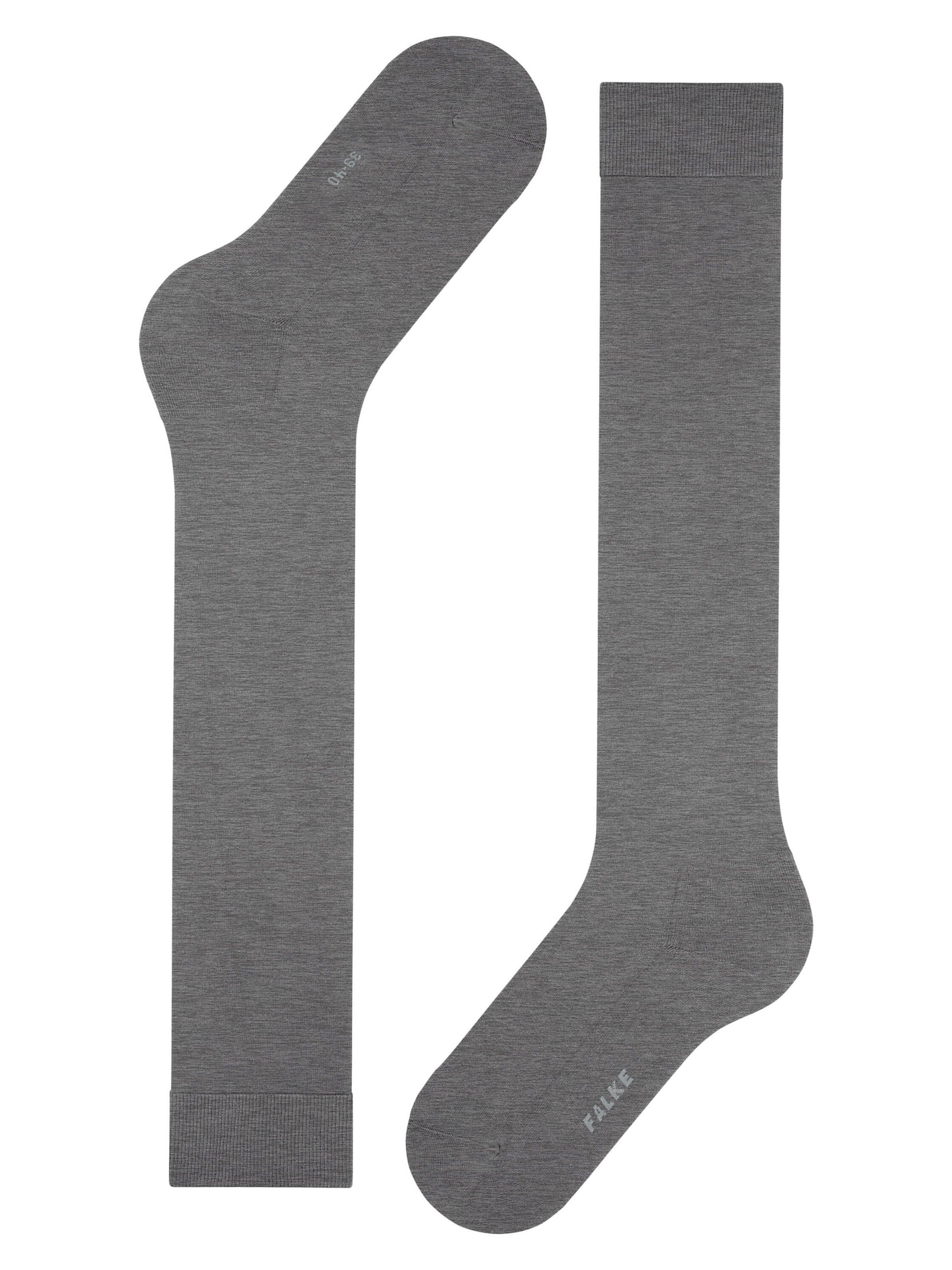 FALKE Knee High Socks 'ClimaWool' in Grey