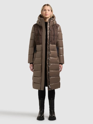 Cappotto invernale ' MAUDE ' di khujo in marrone