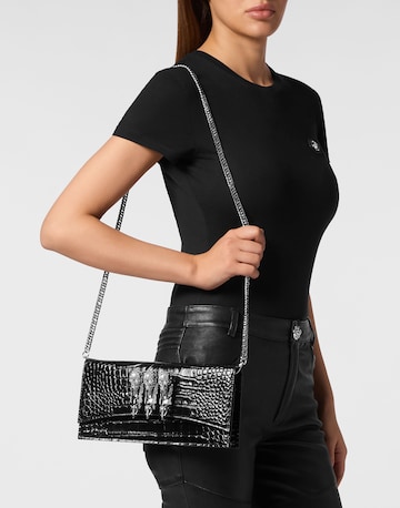 Pochette 'Skull' di Philipp Plein in nero