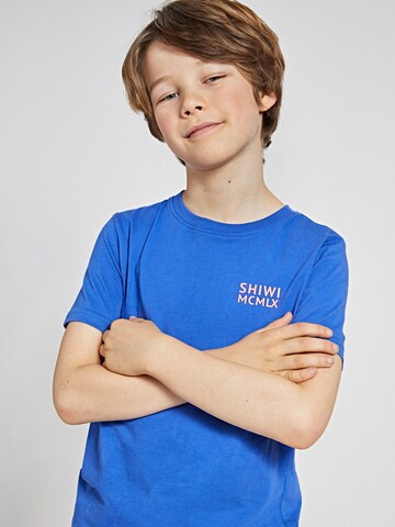 Shiwi Shirt 'Snoopy Grin Grin Joe' in Blauw