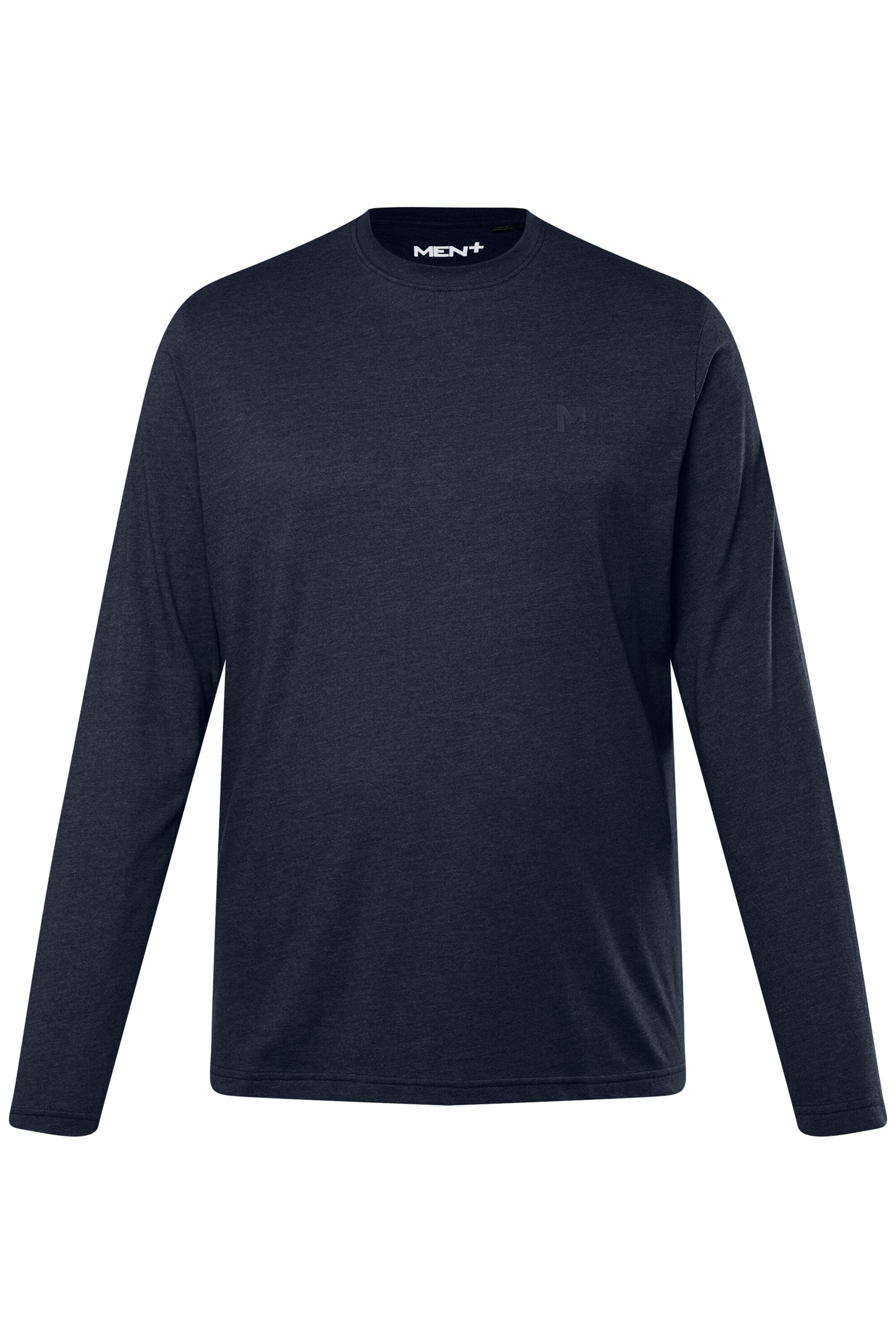 Men Plus T-Shirt in Blau: Vorderseite
