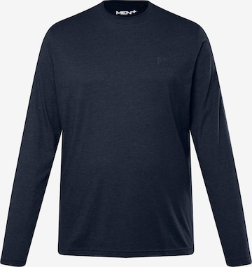 Men Plus T-Shirt in Blau: Vorderseite