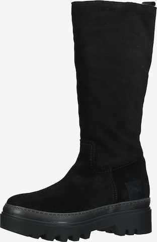 s.Oliver Boot in Black: front