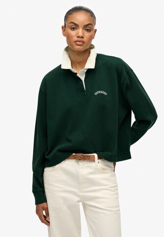 Superdry Shirt in Groen: voorkant