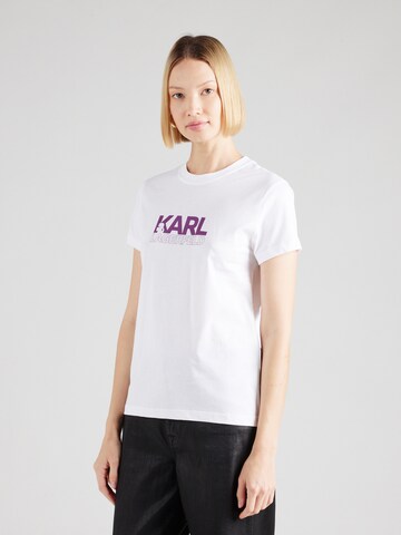 Karl Lagerfeld Shirt in White: front