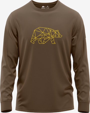 FORSBERG Sweatshirt in Brown: front